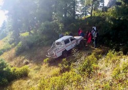 बोलेरो दुर्घटना हुँदा एक जना मृत्यु, ५ जना घाईते काठमाण्डौं रिफर